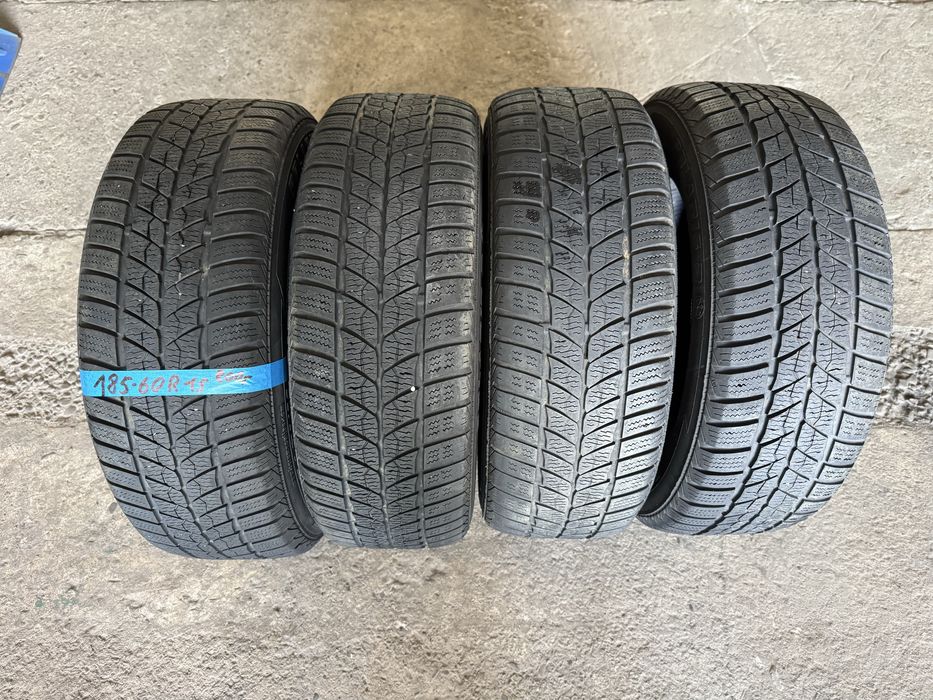 Шини Barum 185/60R15 Резина Колеса 2005р два 4.8mm Два 4.2