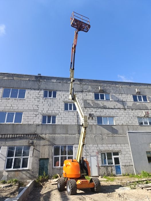 Оренда колінчастий підйомник, авто підйомник, колісний підйомник.