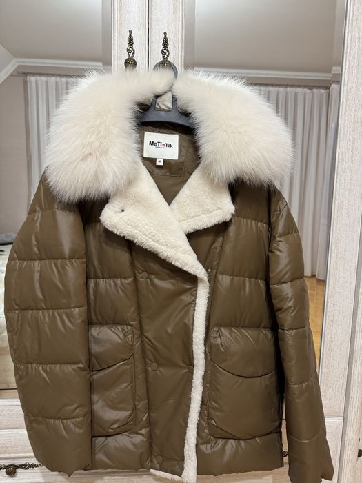 Куртка зима з натуральним хутром