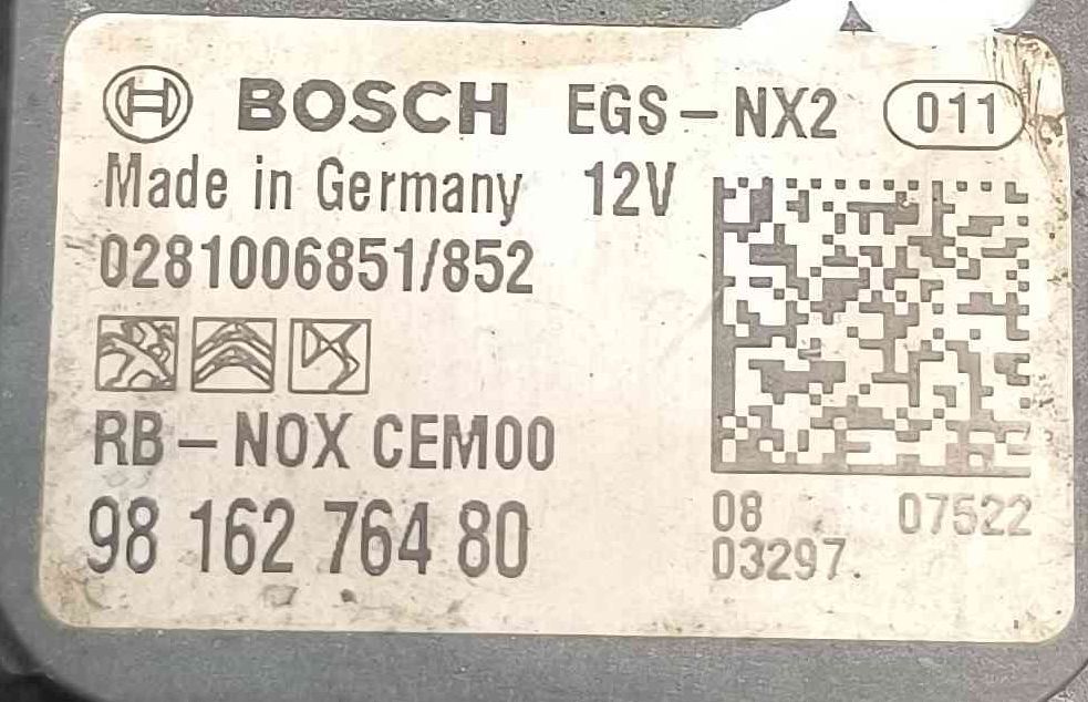 Sensor de NOX CITROËN BERLINGO / BERLINGO FIRST Veículo multiuso (MF_, GJK_, GFK_) ano 2009