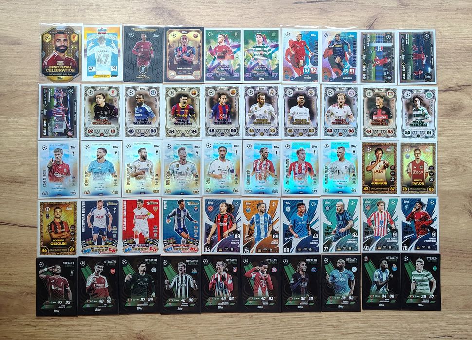 Karty piłkarskie Topps Match Attax 2025-2026 - 200 kart