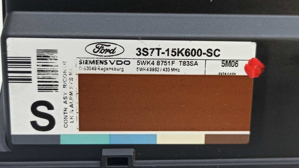 MÓDULO ELETRÓNICO FORD MONDEO BERLINA (GE) GHIA (06.2003->) (D)