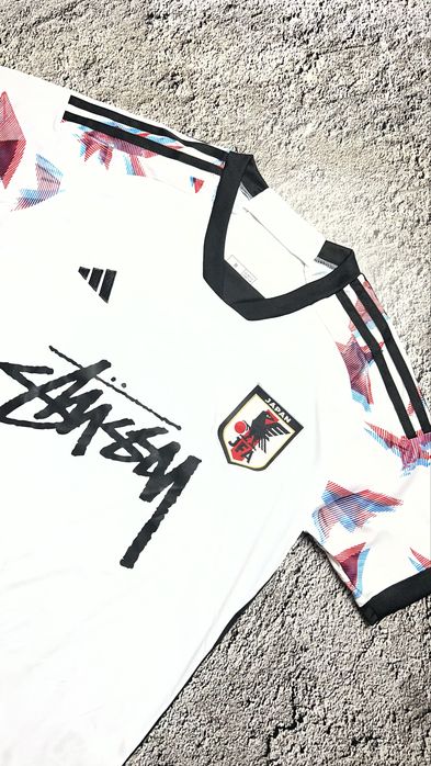 Adidas x stussy japan national football team jersey джерсі збірн — zdjęcie 4