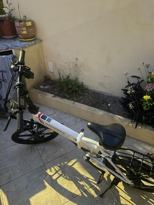 Bicicleta Elétrica SAMEBIKE Dobrável