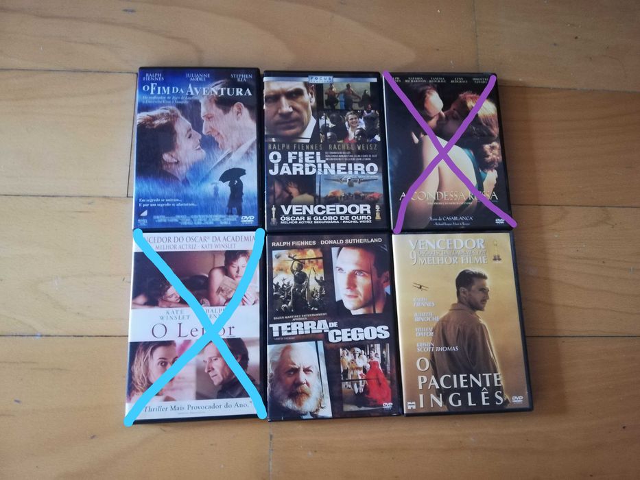 Venda de Filmes - Ator/Atriz - N a R