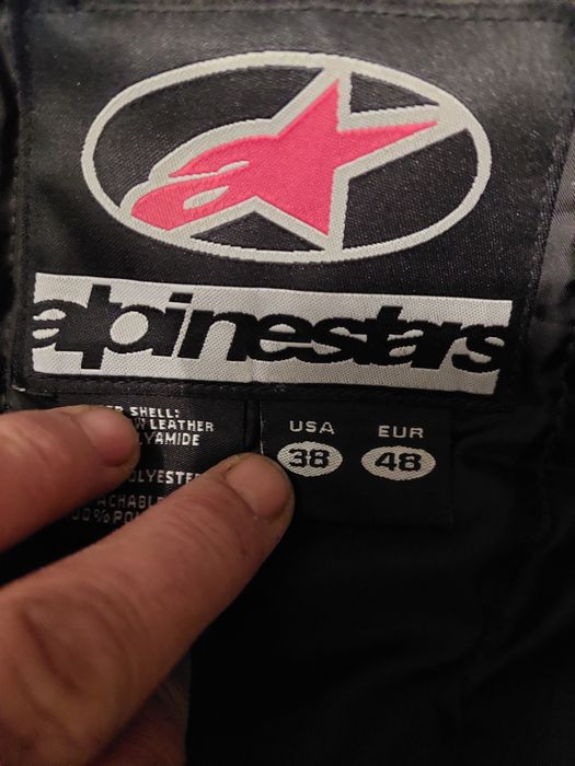 Casaco Alpinestars couro