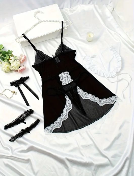 Сексуальный костюм горничной для ролевых игр