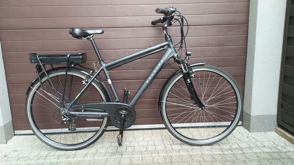 Rower Elektryczny Trekkingowy ZUNDAPP Z 802 Crossowy męski koła 28
