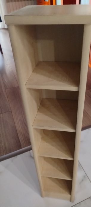 Regał na płyty  kolor buk