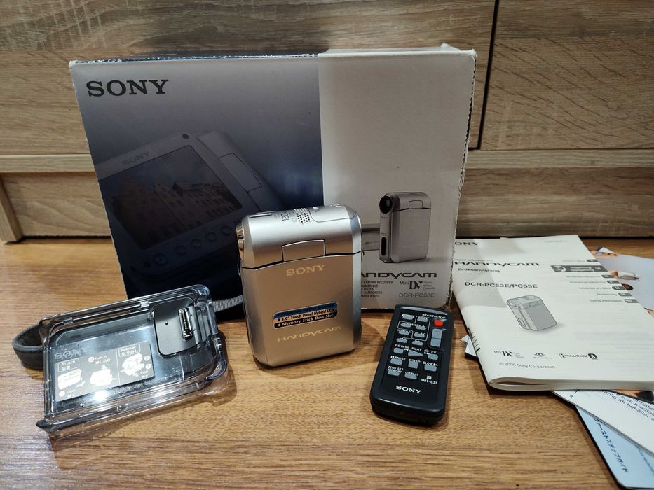Sony Handycam DCR-PC53 MiniDV mini kamera uszkodzona