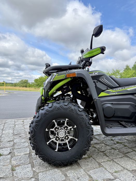 ASIX Challenger 250RR, homologacja drogowa - T3B - 2 os.