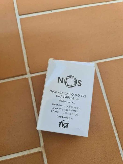 Antena Parabólica de Satélite Completa com LNB e Suporte Fixação