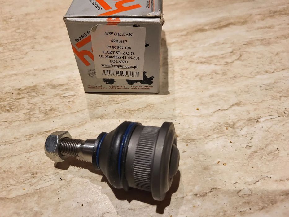 Sworzeń wahacza przód L/P (dół przód) (średnica stożka 14,2mm  RENAULT LAGUNA I, SAFRANE I, SAFRANE II 1.6-3.0 04.92-03.01