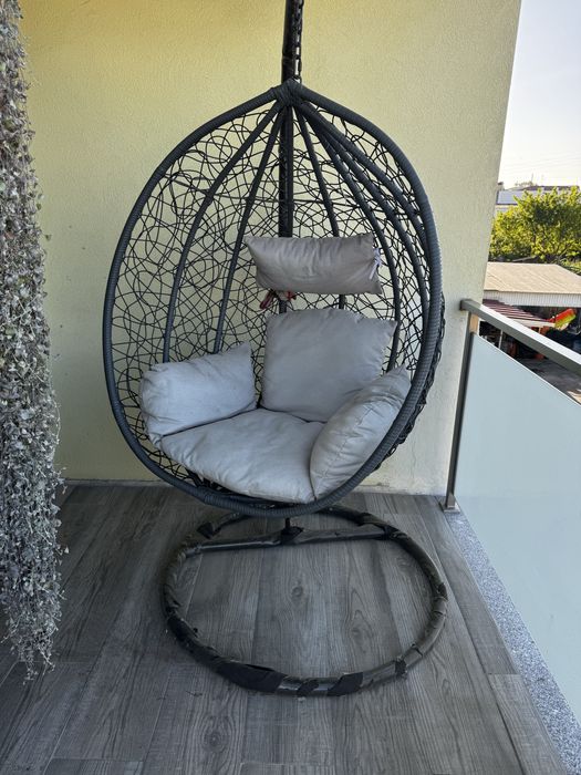 Cadeira de baloiço suspensa