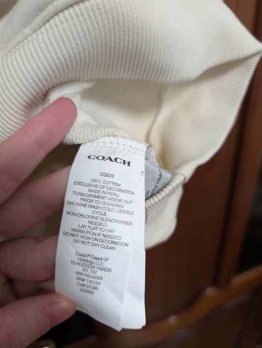 Худі толстовка кофта Coach L оригінал