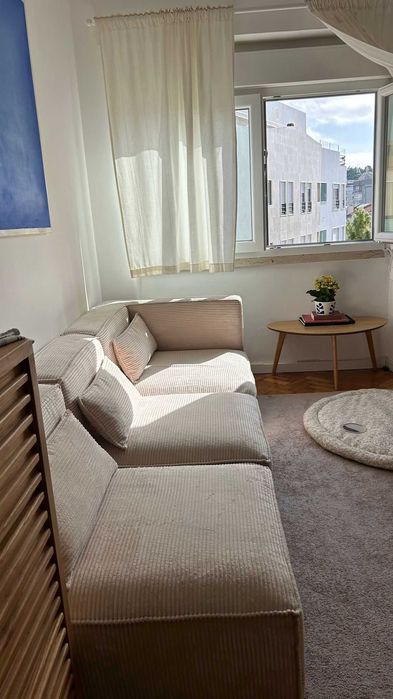 Sofá Modular de 3 Peças