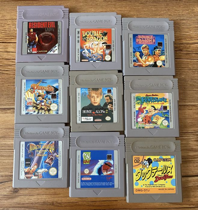 Nintendo GB/GBA: Pokemon, Zelda, Metroid, Megaman, Castlevania, Contra