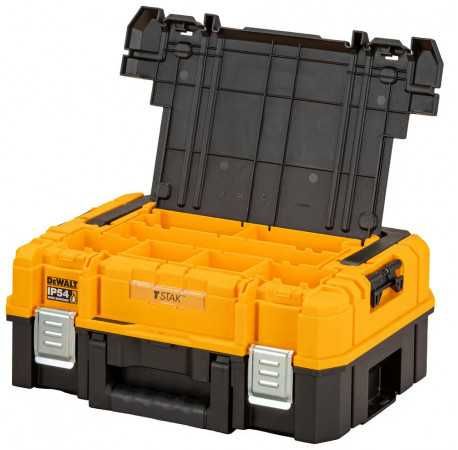 Ящик з органайзером TSTAK  DeWALT з під інструмента (пустий)