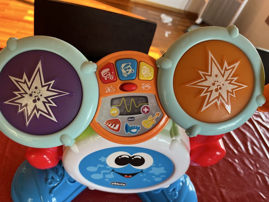 Bateria Divertida Rocky Chicco Chico Chicco Rocky Band Drums