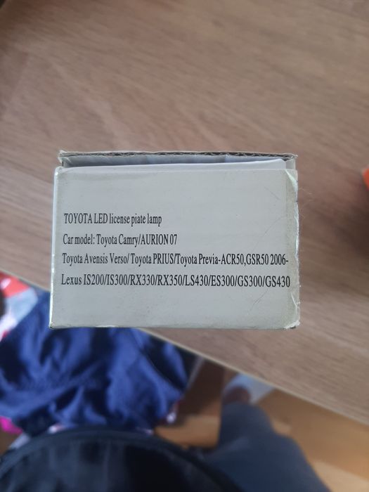 Światła led toyota lexus