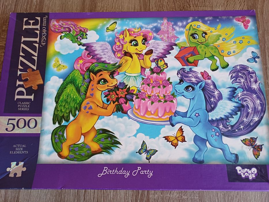 Пазли 500шт. Всі елементи в наявності.