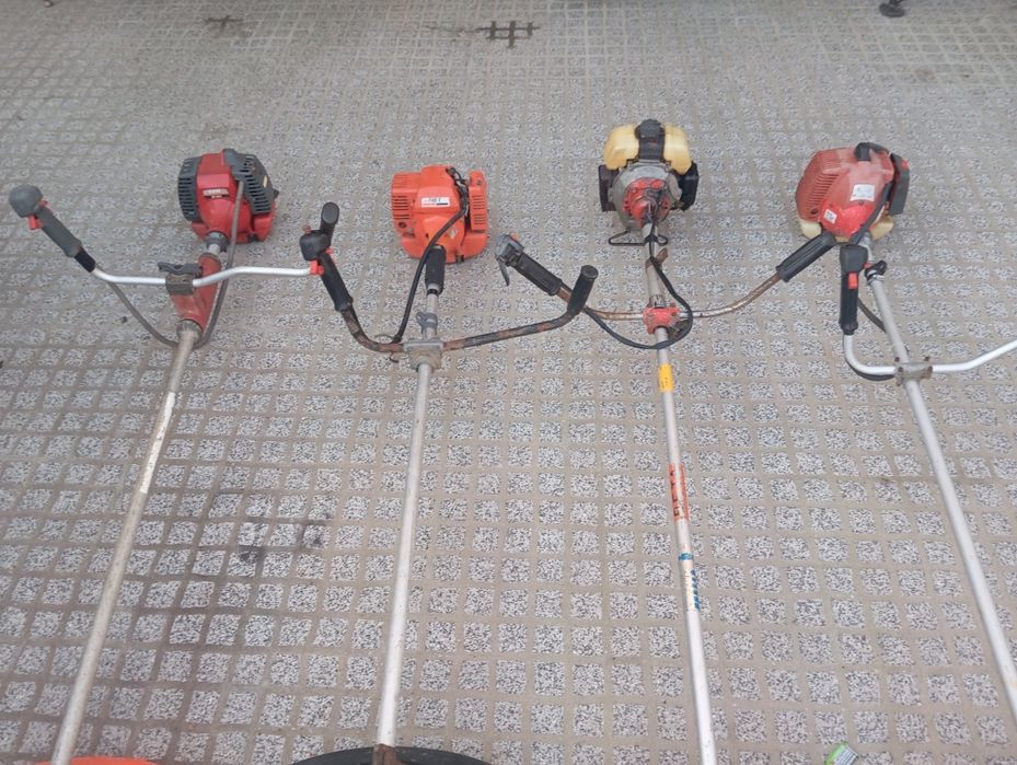 Roçadora japonesa e italianas