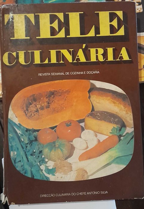livros de cozinha