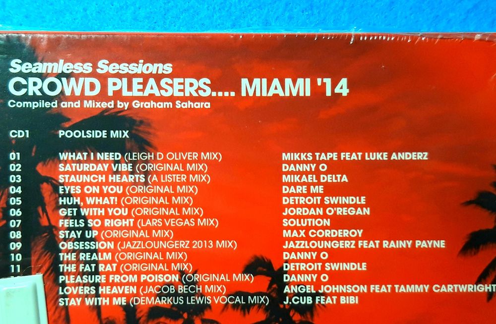 Seamless Sessions Crowd Pleasers Miami '14 (2xCD, 2014, FOLIA)