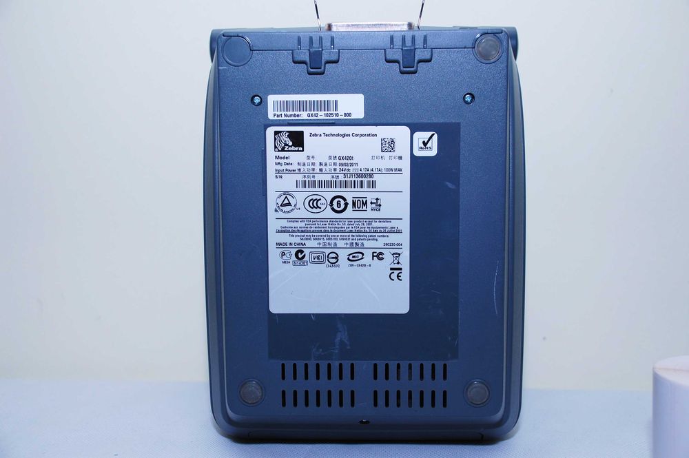 ZEBRA GX420T термотрансферний принтер етикеток 101мм USB