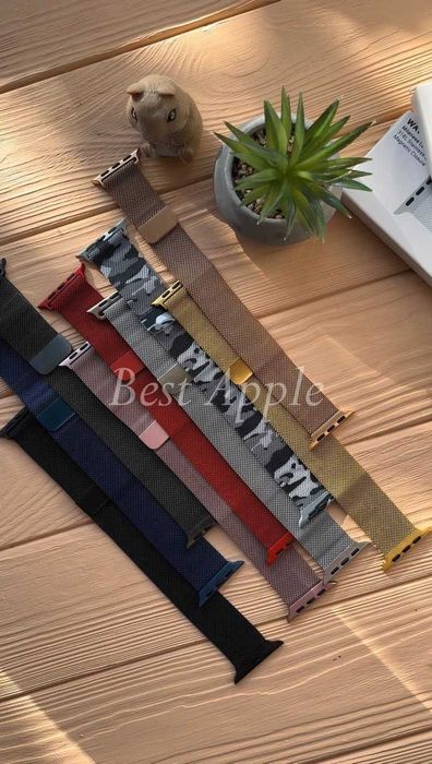 Стальной ремешок 38,42mm Миланская петля(Milanese Loop) для AppleWATCH