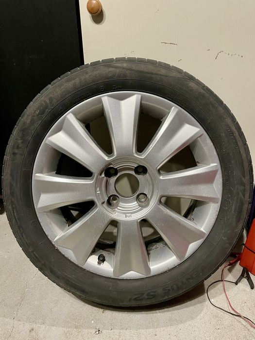 Felgi aluminiowe 17 cali 4x108 (Citroen c4, c5, alufegi, komplet, kol)