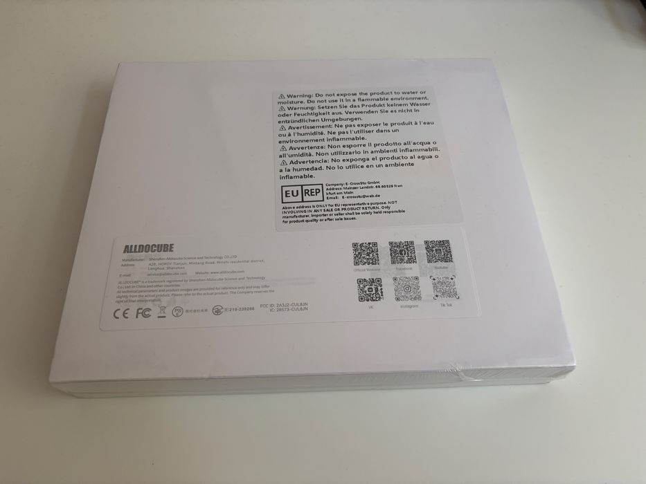 Tablet Alldocube iPlay Mini Pro 8,4 Cala 4g LTE G99 8gb 128gb Nowy