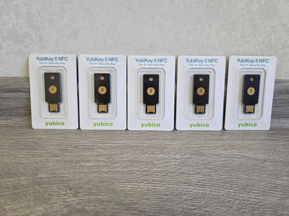 Yubico Yubikey 5 NFC Апаратний ключ Security Key НОВІ