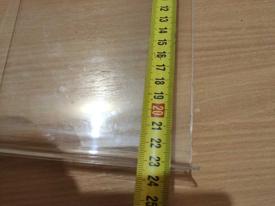 Оргстекло размер на фото - 15 х 23 см / 2 мм