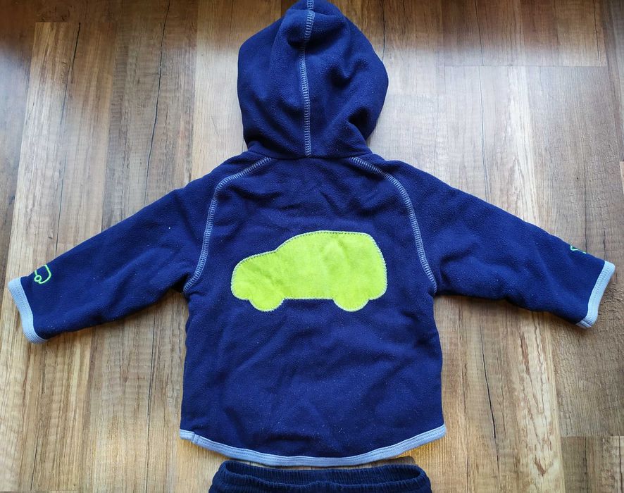 Bluza chłopięca VW r. 68 + HM spodnie sztruksowe r. 68