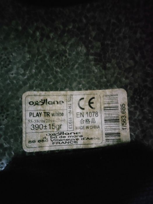 Kask OXELO 55-58cm uniwersalny na rower deskę czy rolki