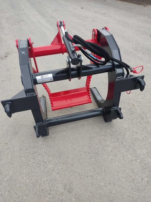 HIT Chwytak do drewna Krab Volant rozne mocowania do ładowarki tura