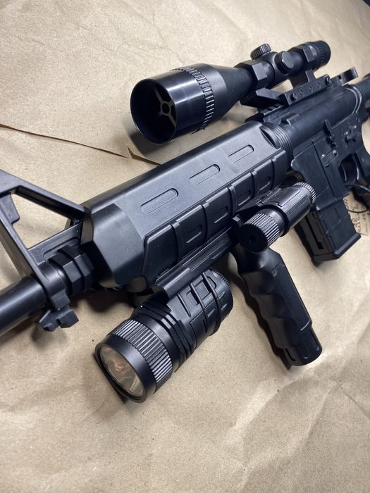 Топовий автомат AR-15 - модель Cyma P1158D (іграшковий автомат)