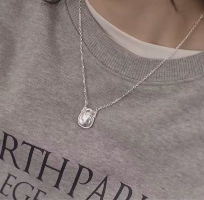 Срібний кулон мішечок Tiffany на ланцюжку