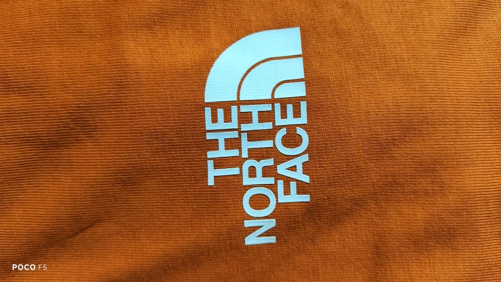 The North Face Agate pomarańczowy t-shirt rozm XL
