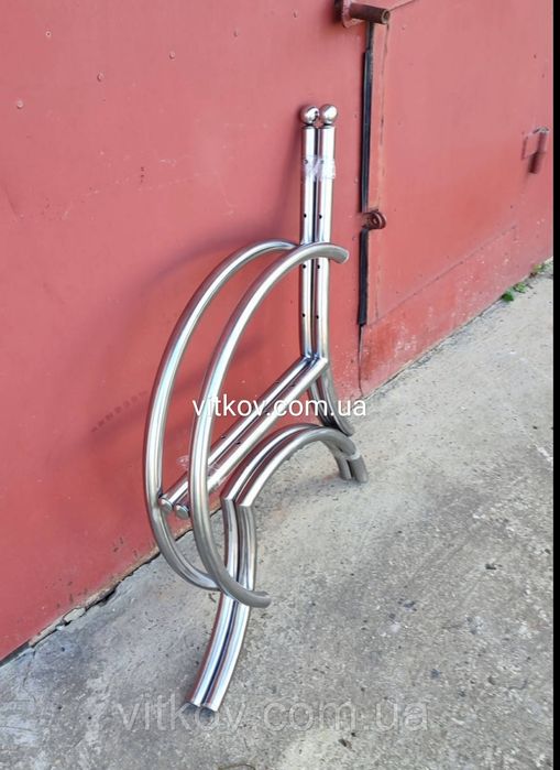 Ковані частини для лавки з нержавійки боковини до лавки