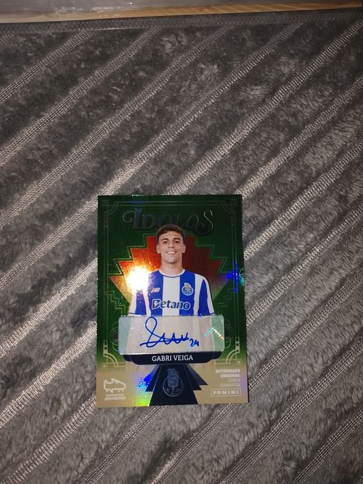 Carta ídolos Autografo Original Gabri Veiga FC Porto