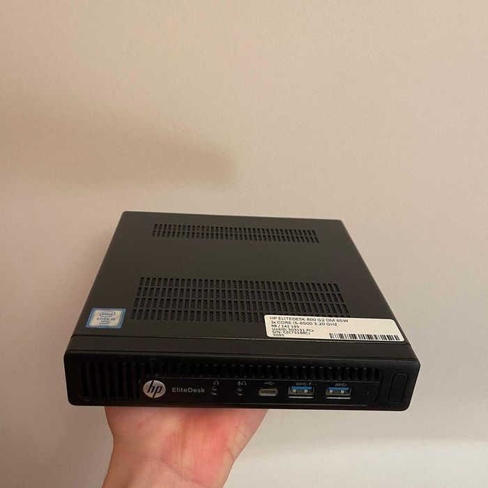 HP EliteDesk 800 G2 Desktop Mini (65W) i5 6500 8gb DDR4 512gb SSD