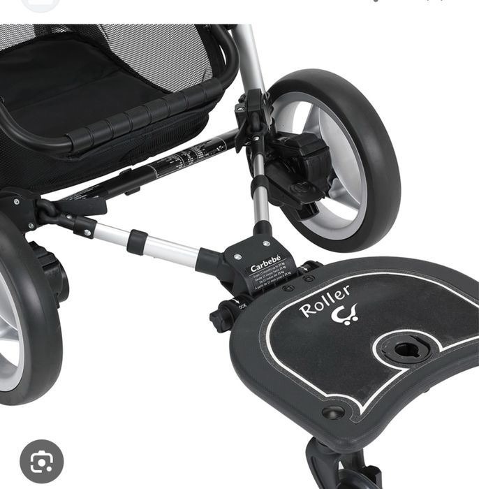 Plataforma/Patim/atrelado universal para carrinho bebe-rodas com luz