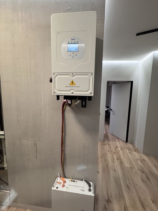 Монтаж систем резервного живлення Інверторів|Ecoflow|Deye|Must|Growatt