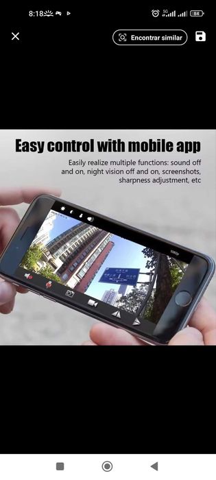 Câmara de vigilância WI-FI/TOP