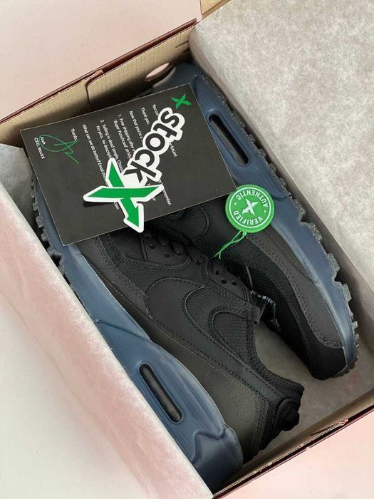 Мужские кроссовки Nike Air Max 90 x Terrascape Black Blue. 40-45