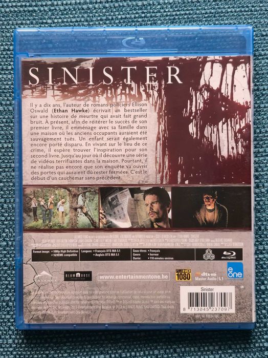 Sinister [Blu-ray] [2012]