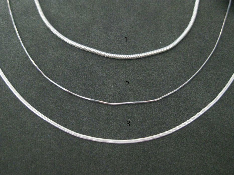 Colares em Aço NOVOS - 3 diferentes