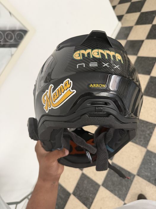 Capacete nexx rally com comunicador